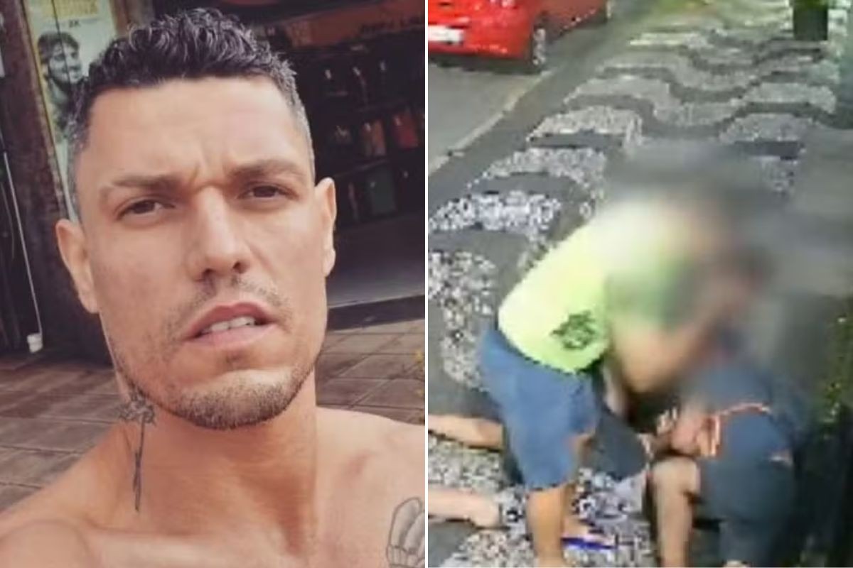 Homem asfixiado e morto na rua estava em surto pela perda do pai