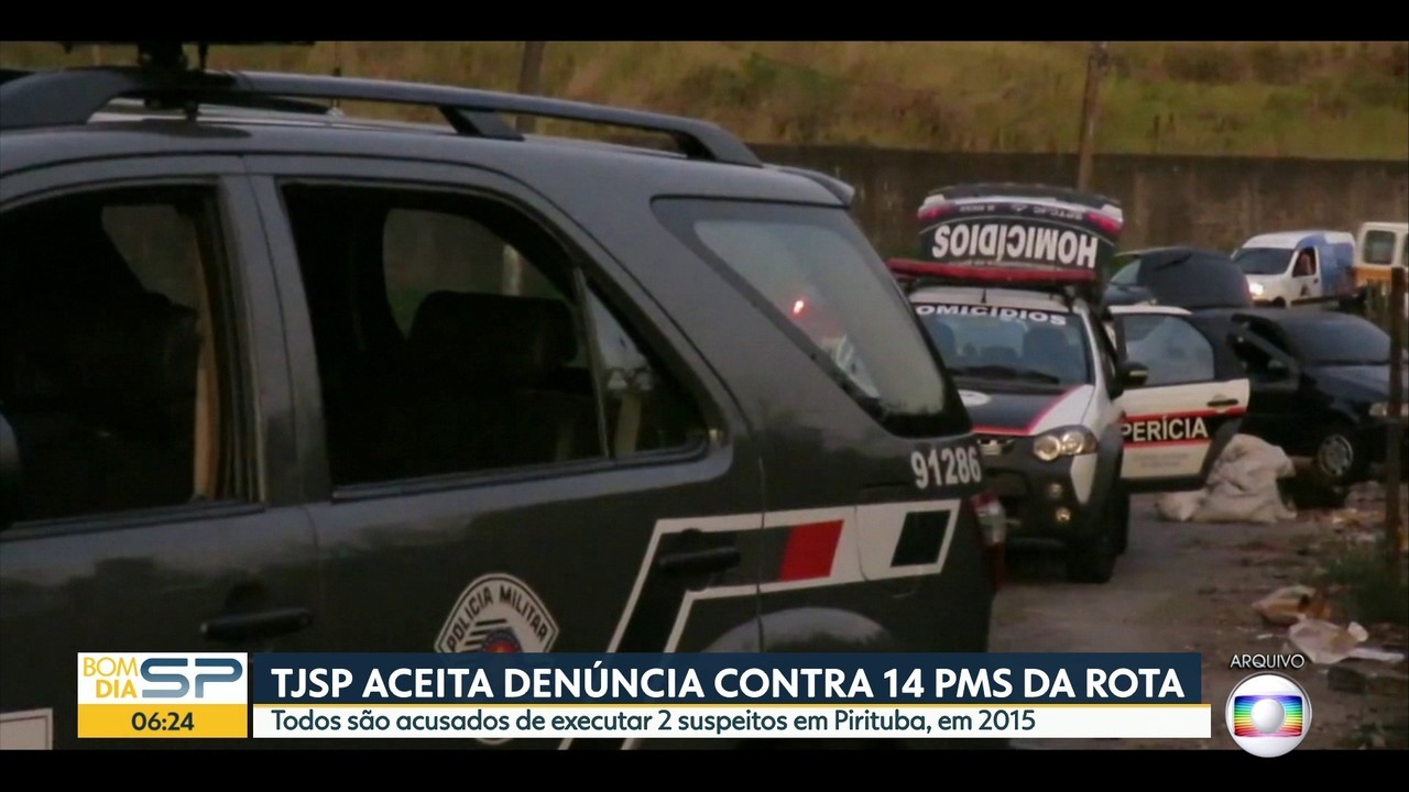 14 PMs da Rota vão a júri em SP acusados de executar dois suspeitos desarmados com 16 tiros