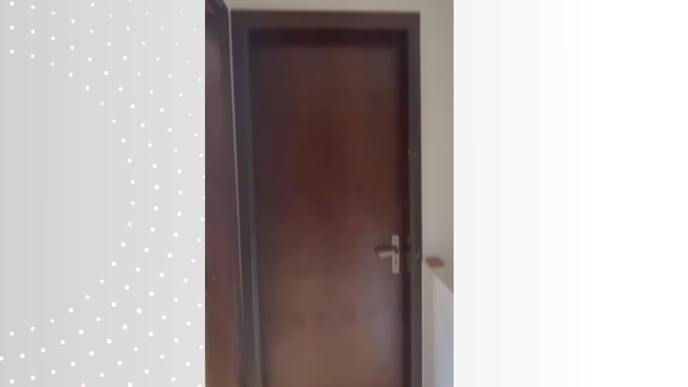 Sobrado foi alugado pelo casal com quarto que ficava trancado — Foto: Arquivo pessoal