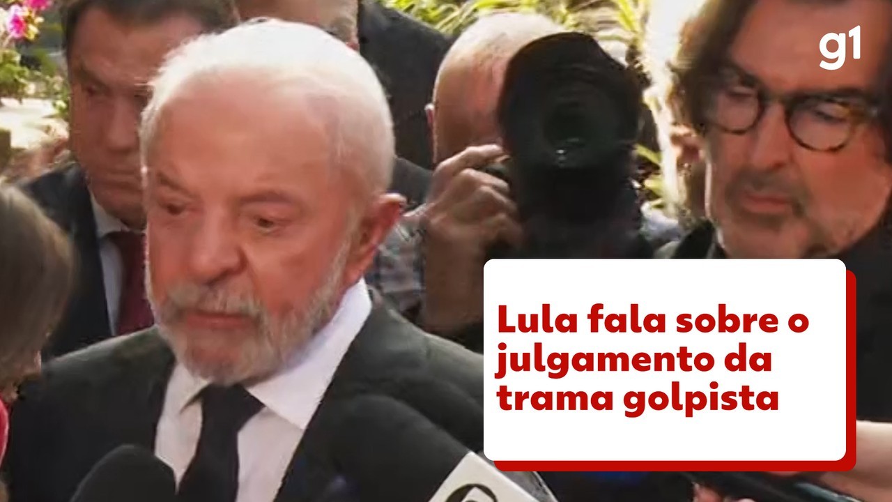 Lula comenta julgamento da trama golpista: 'Que o tribunal julgue os autos do processo'