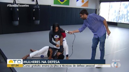 Curso gratuito de jiu-jítsu e defesa pessoal para mulheres; saiba mais