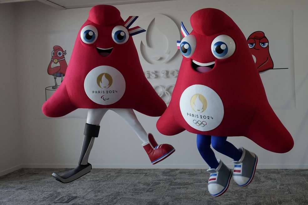 Phryges, as mascotes dos Jogos Olímpicos e Paralímpicos de Paris 2024