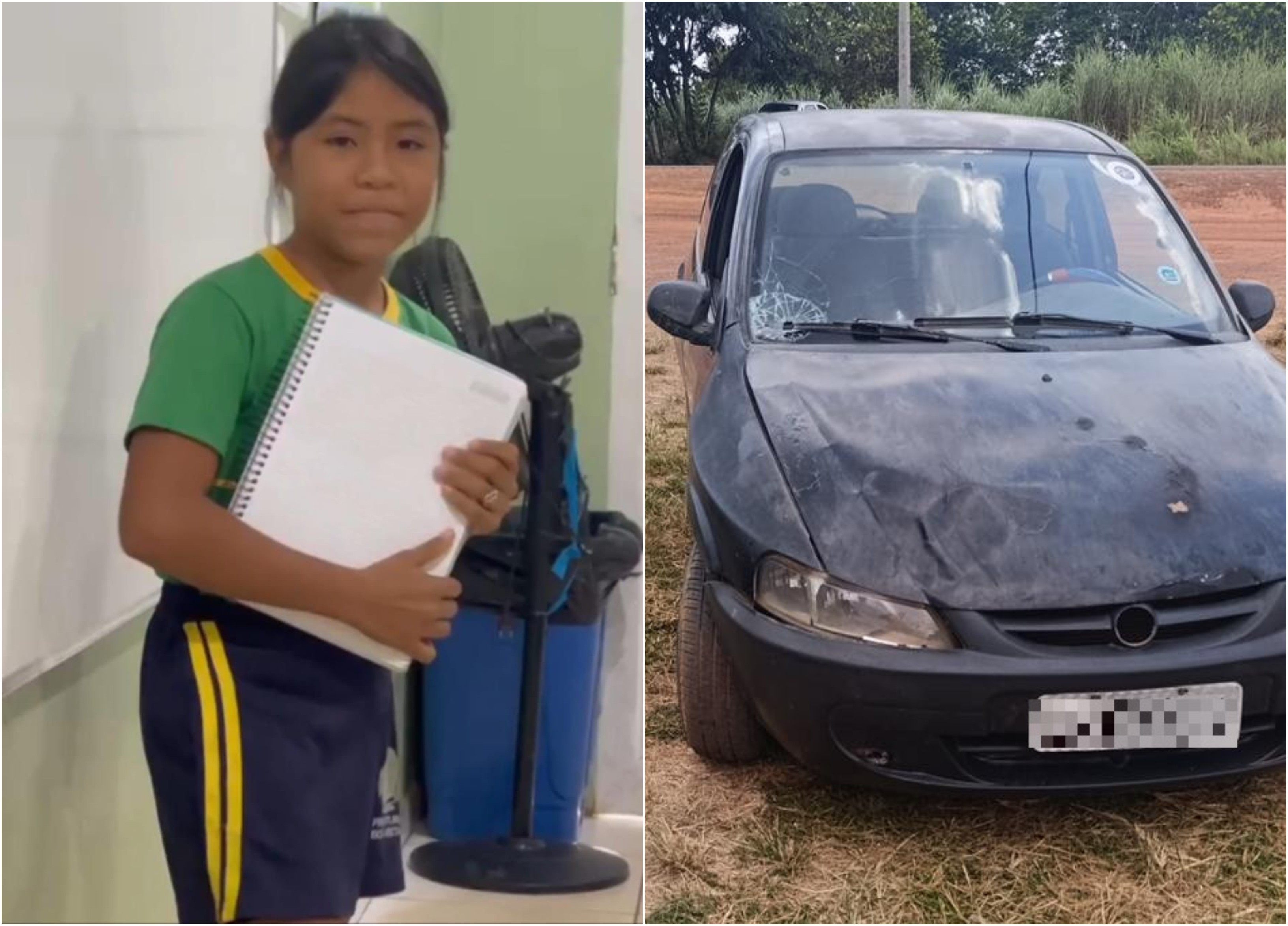 Testemunhas de acidente que matou menina de 10 anos denunciam intimidação em RR