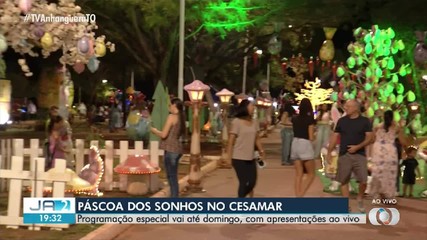 Programação de Páscoa no Parque Cesamar segue até domingo com apresentações musicais