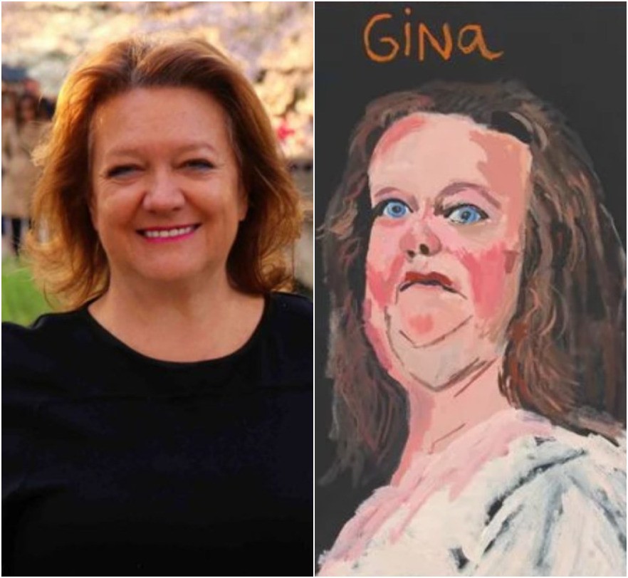 Bilionária australiana exige que galeria retire seu retrato de exposição