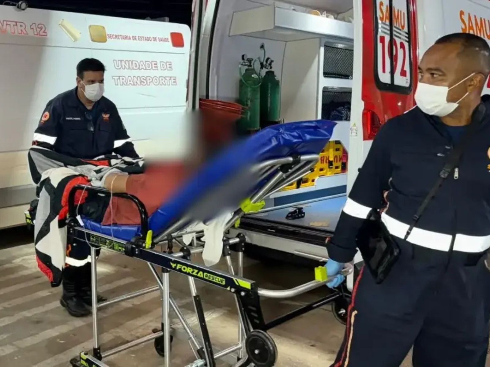 Homem de 46 anos fica ferido após cair de ponte ao andar de quadriciclo no interior do Acre