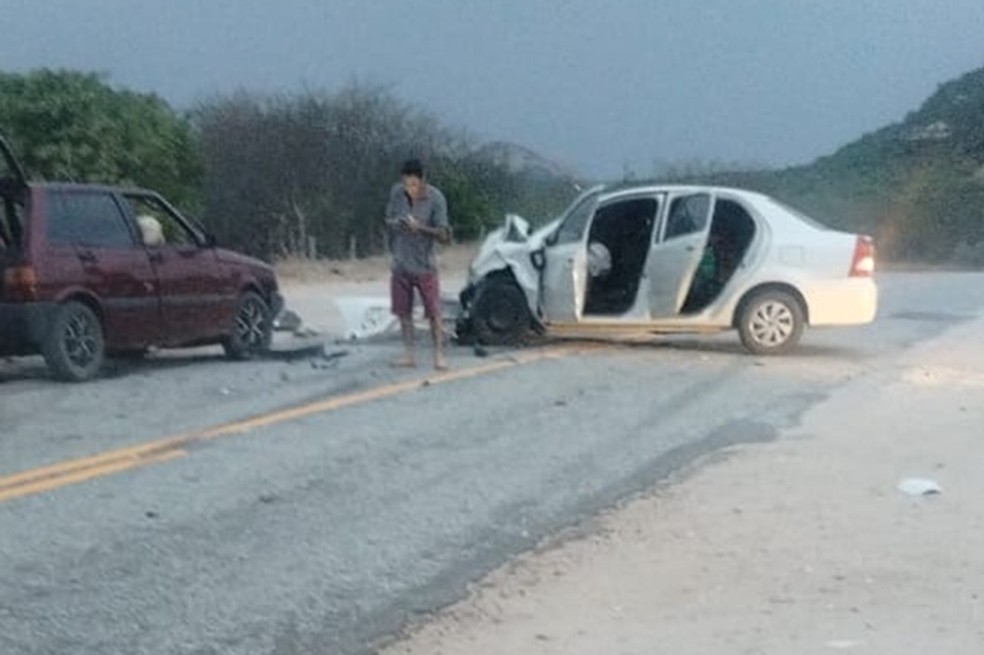 Acidente aconteceu na região Seridó potiguar — Foto: Redes sociais