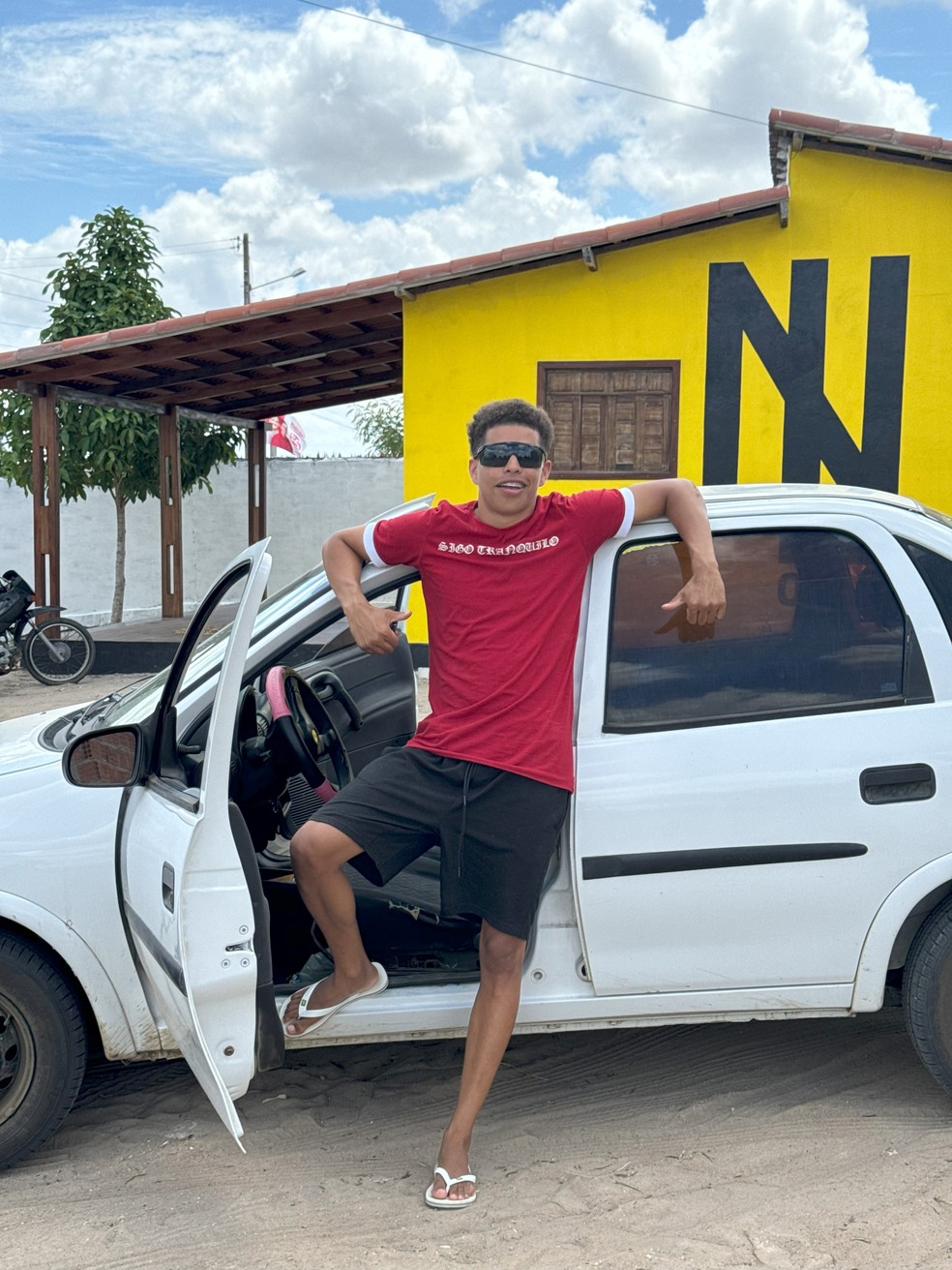 Matheus Cobertura é o criador por trás do meme 'Amostradinho' — Foto: Matheus Cobertura/cedida