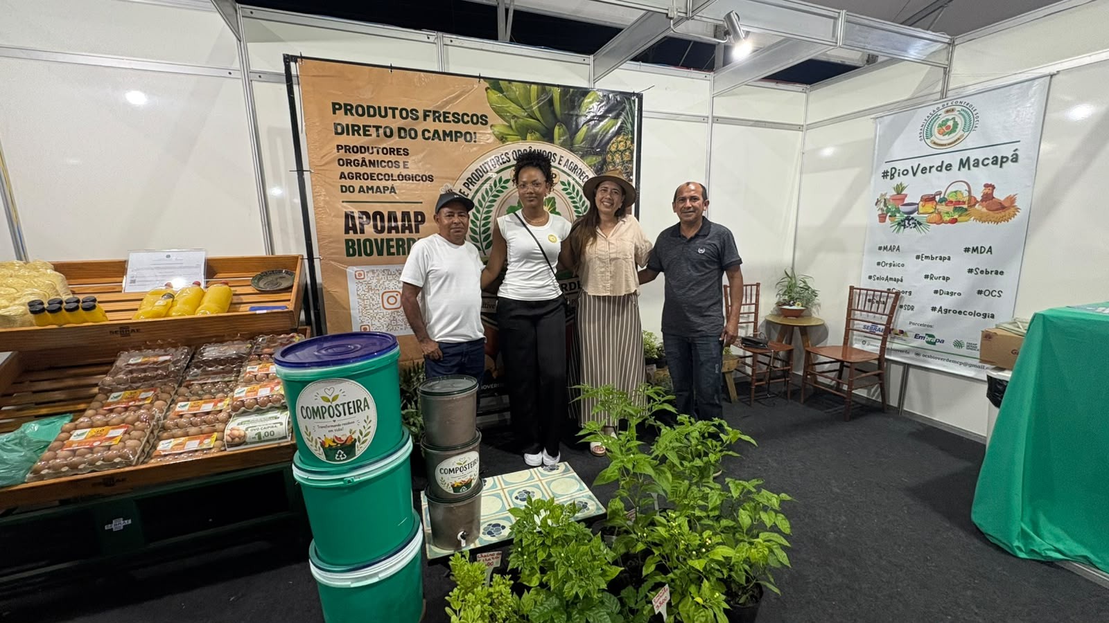 Produtores do Amapá destacam benefícios da agroecologia na Expofeira 2026