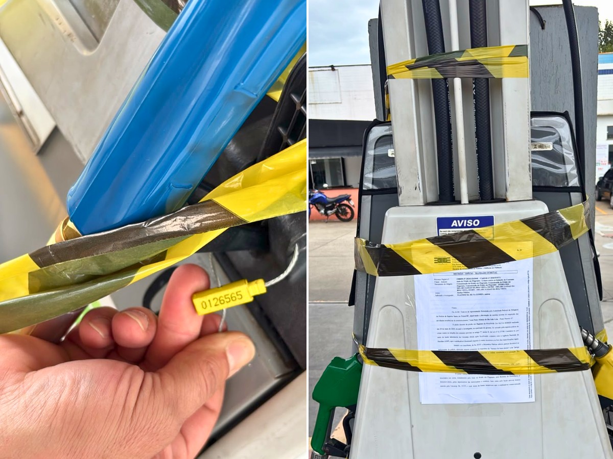 Posto é interditado por vender combustíveis adulterados no interior de SP
