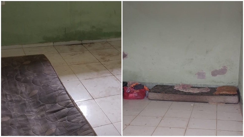 Pacientes eram mantidos em cárcere privado e em más condições de higiene — Foto: Divulgação/Polícia Civil