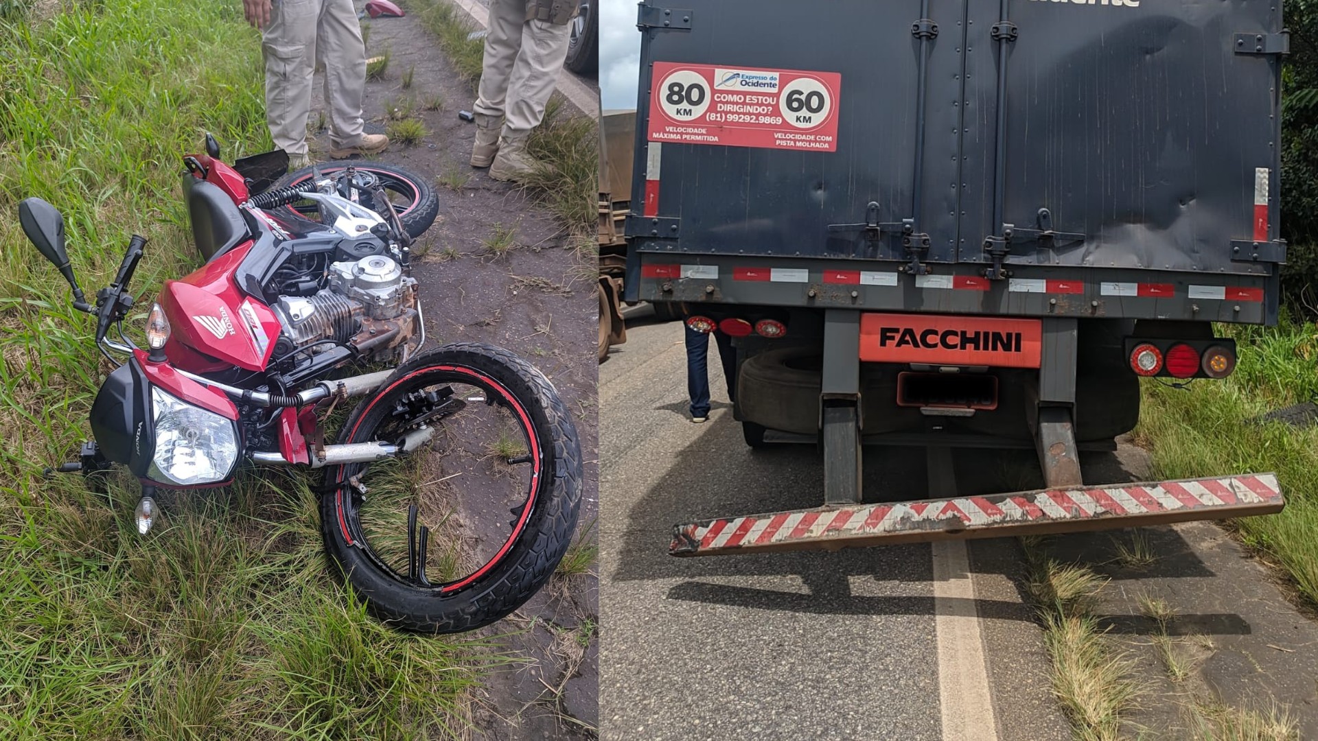 Motociclista morre após bater na traseira de caminhão parado em rodovia no PA