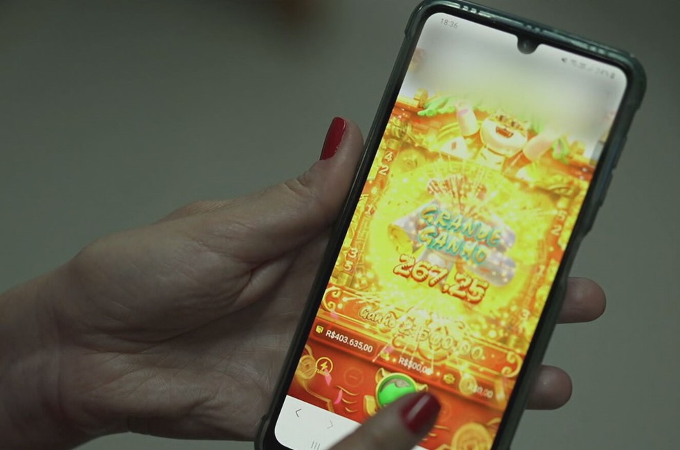 'Jogo do tigrinho' é proibido no Brasil — Foto: Reprodução/TV Globo