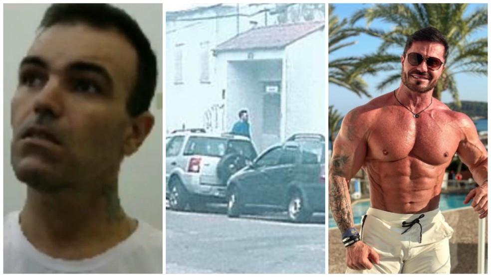 Segundo a polícia, David Matias retirou na Anidrol produtos químicos para produzir drogas — Foto: Reprodução; e Reprodução/Instagram/@renato_cariani