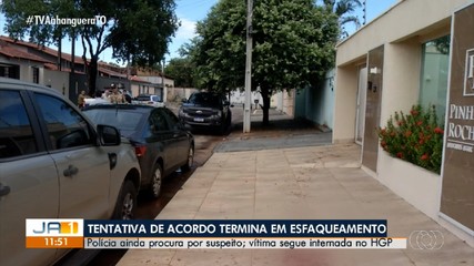 Homem é esfaqueado após tentativa de acordo em escritório de advocacia