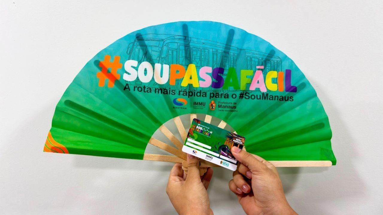 Sou Manaus 2026: festival oferece pulseira e seis passagens de ônibus em cartão promocional; saiba como solicitar