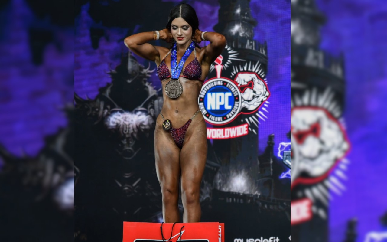 Com apenas 16 anos, atleta de Jundiaí conquista 1º ligar em competição de fisiculturismo no interior de SP