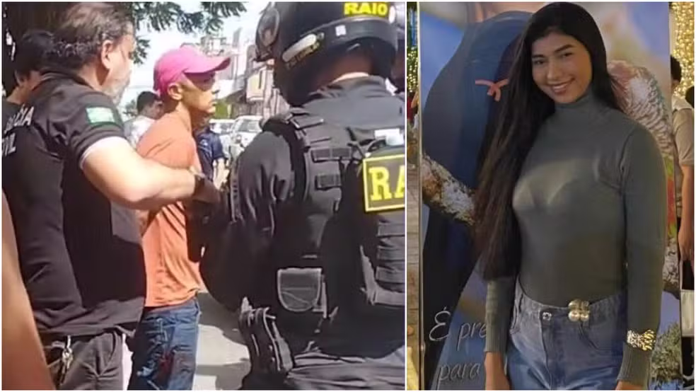 Homem de 42 anos foi preso em flagrante por matar a ex-companheira em Maranguape. — Foto: Arquivo pessoal