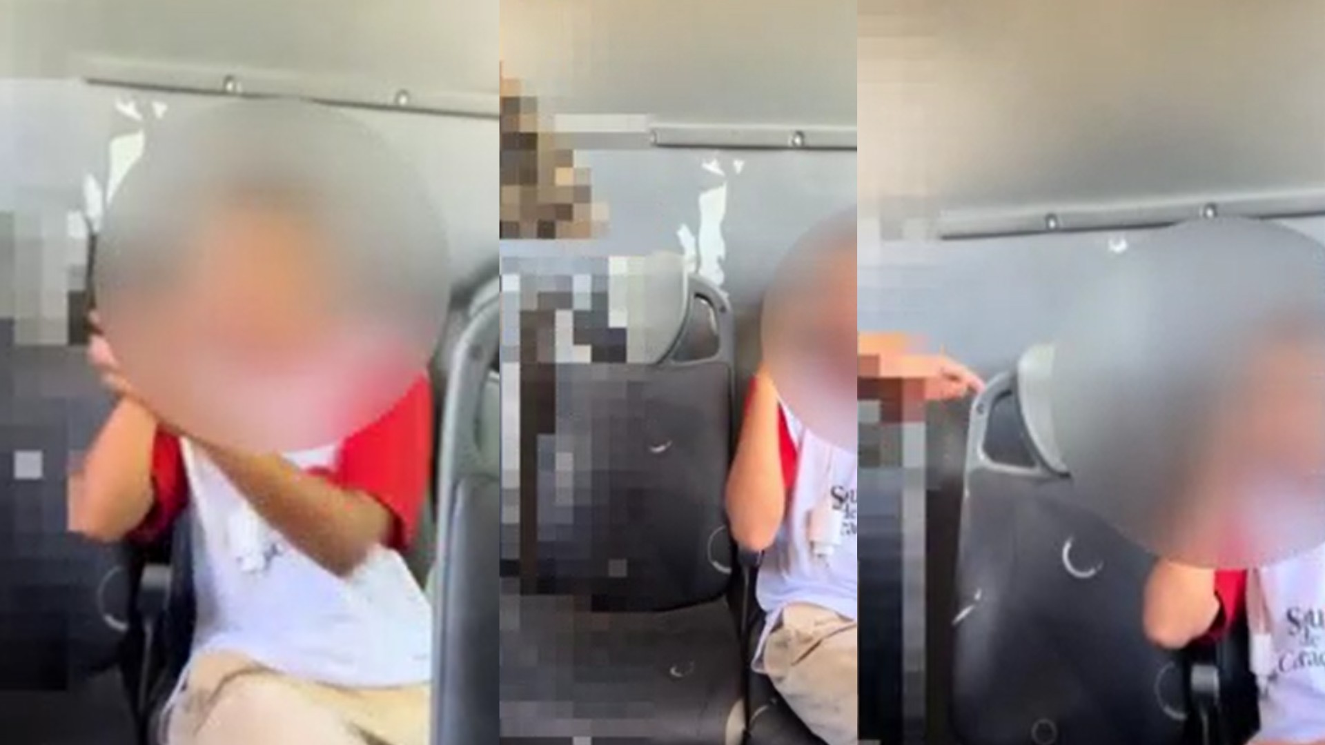 Jovem com deficiência sofre bullying dentro de ônibus em Cuiabá; vídeo