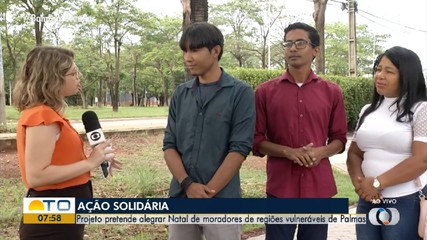 Ação solidária de Natal arrecada doação de alimentos para famílias vulneráveis