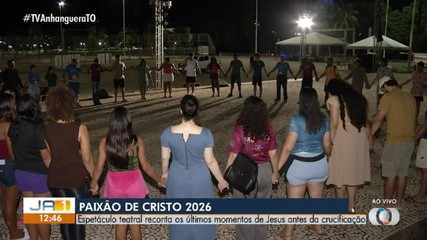 Espetáculo teatral reconta os últimos momentos de Jesus antes da crucificação