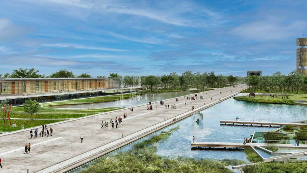 Parque da Cidade, em Belém, COP 30. — Foto: Divulgação