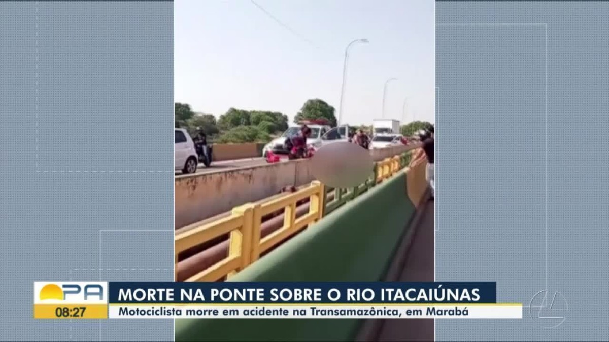 Motociclista morre ao colidir contra mureta de ponte no sudeste do Pará