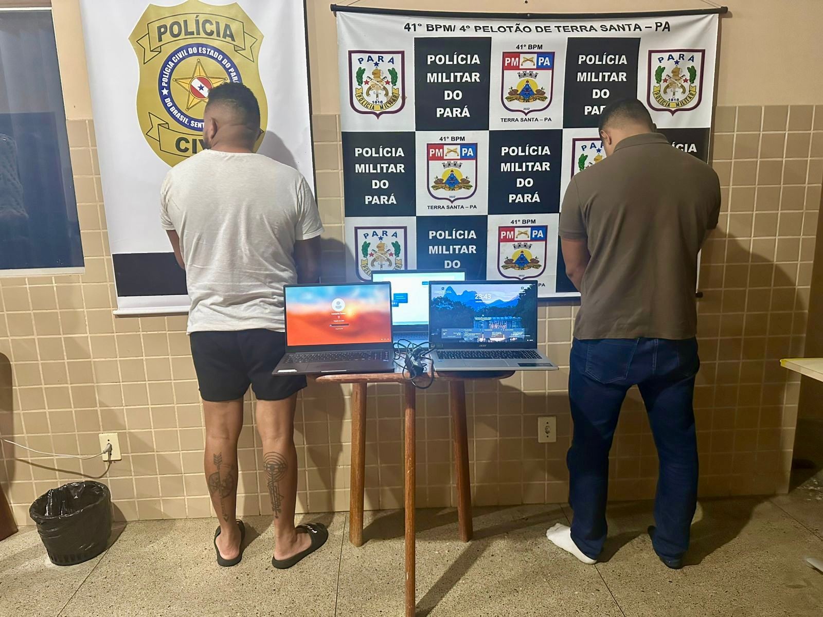 Preso servidor público suspeito de vender notebooks do hospital municipal de Terra Santa