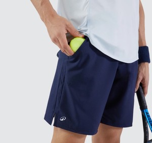 Kuikma short masculino de tênis Dry 500 azul marinho