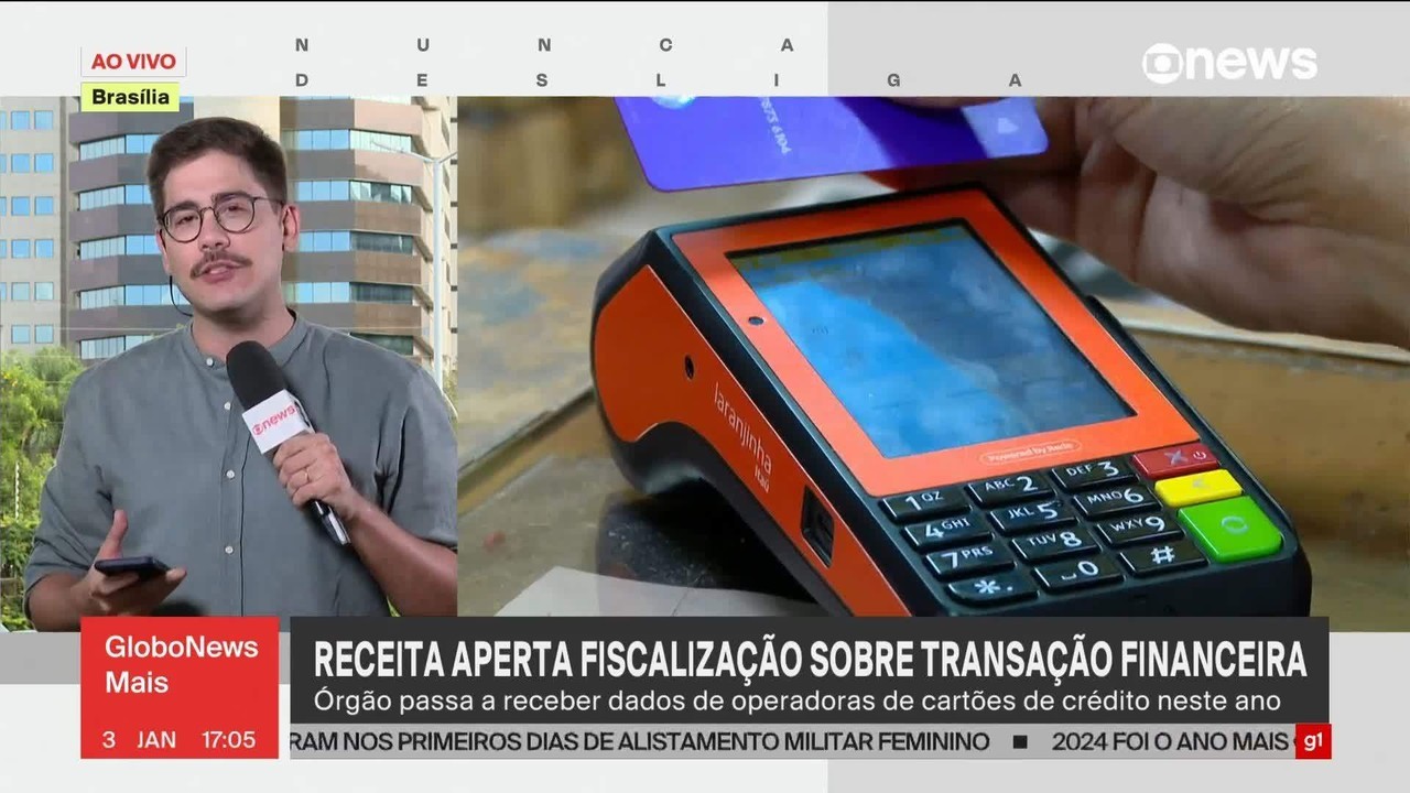 Receita aperta fiscalização e passa a receber dados de cartões de crédito e PIX de instituições financeiras