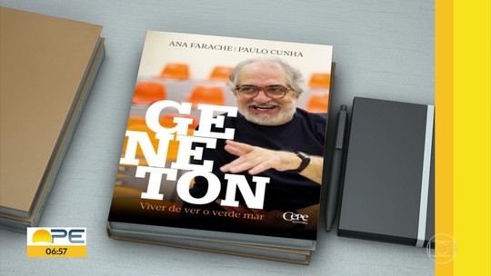 Livro sobre Geneton Moraes Neto é lançado no Recife - Programa: Bom Dia PE 