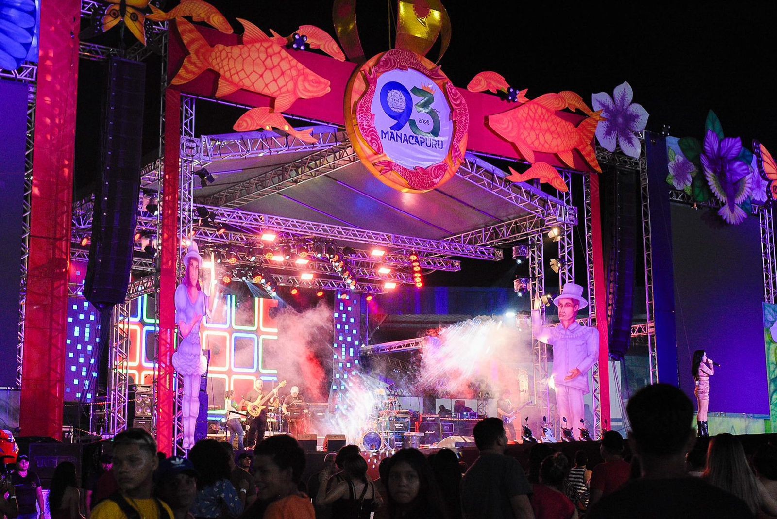 Festa dos 93 anos de Manacapuru começa com cultura, forró e celebração popular no Parque do Ingá