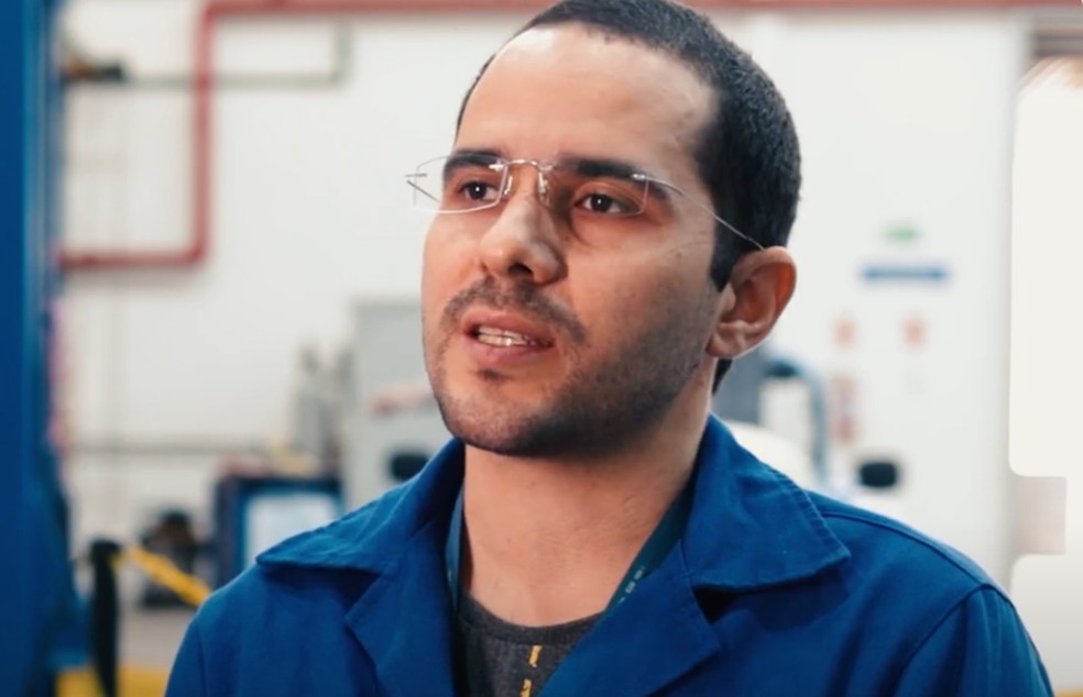 Davinson Rangel, instrutor do SENAI-RN que lidera ações da instituição em eletromobilidade: Curso de ‘instalador de eletropostos’ já está na esteira para ser lançado — Foto: Divulgação SENAI-RN