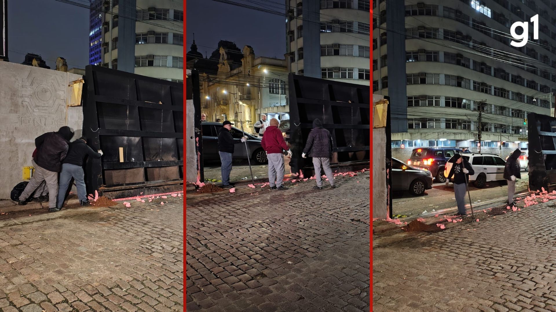 Nível do Guaíba desce e prefeitura de Porto Alegre começa reabertura de comportas do sistema de proteção contra cheias