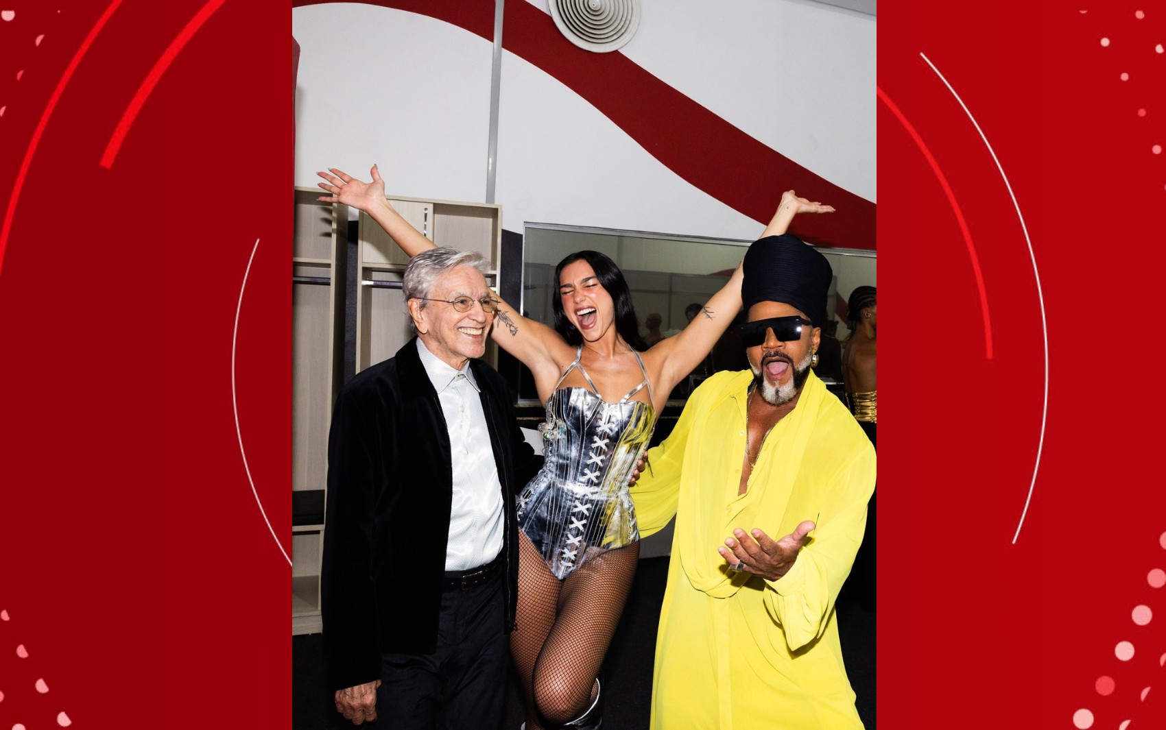 Brown revela bastidores de convite para show de Dua Lipa e promete 'surpresa' internacional em sarau