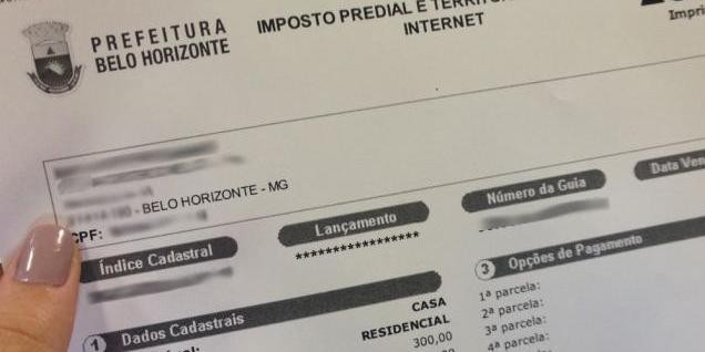Prefeitura de BH oferece desconto de 2% em parcelas restantes do IPTU; veja como conseguir benefício