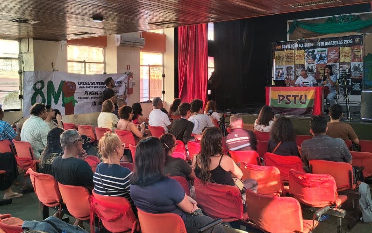 PSTU lança Gilberto Vasconcelos como candidato ao governo do Amazonas
