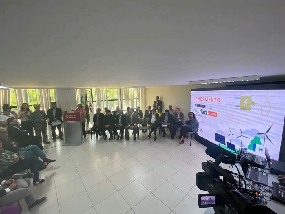 Banco do Nordeste lança edital com investimento em pesquisas em energias renováveis no RN — Foto: Pedro Trindade/Inter TV Cabugi