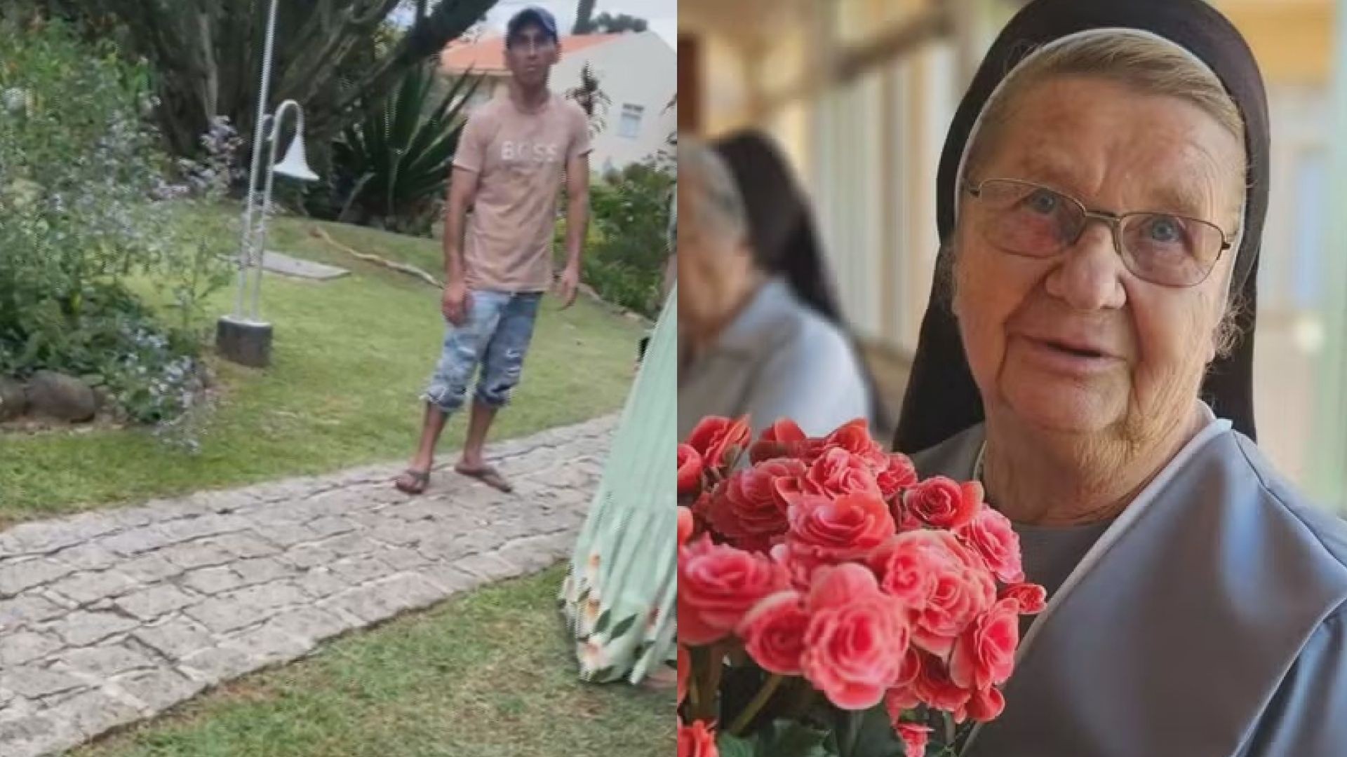 Vídeo gravado por fotógrafa ajudou polícia a localizar homem que matou freira em convento no Paraná