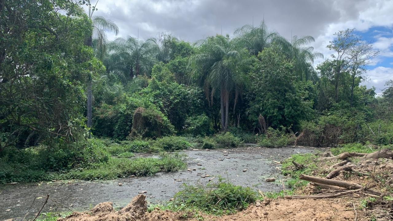 Moradores denunciam frigorífico por causar poluição no rio Salgadinho, em Juazeiro do Norte