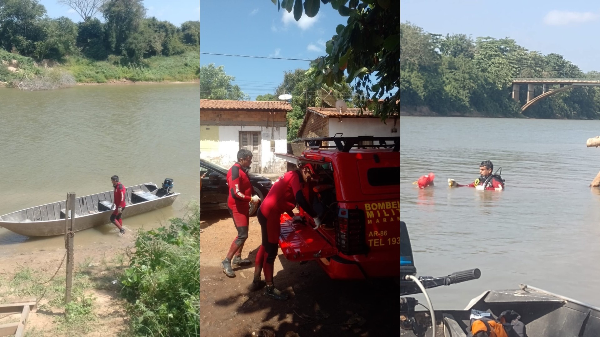 Adolescente de 15 anos morre afogado no Rio Itapecuru, em Itapecuru-Mirim