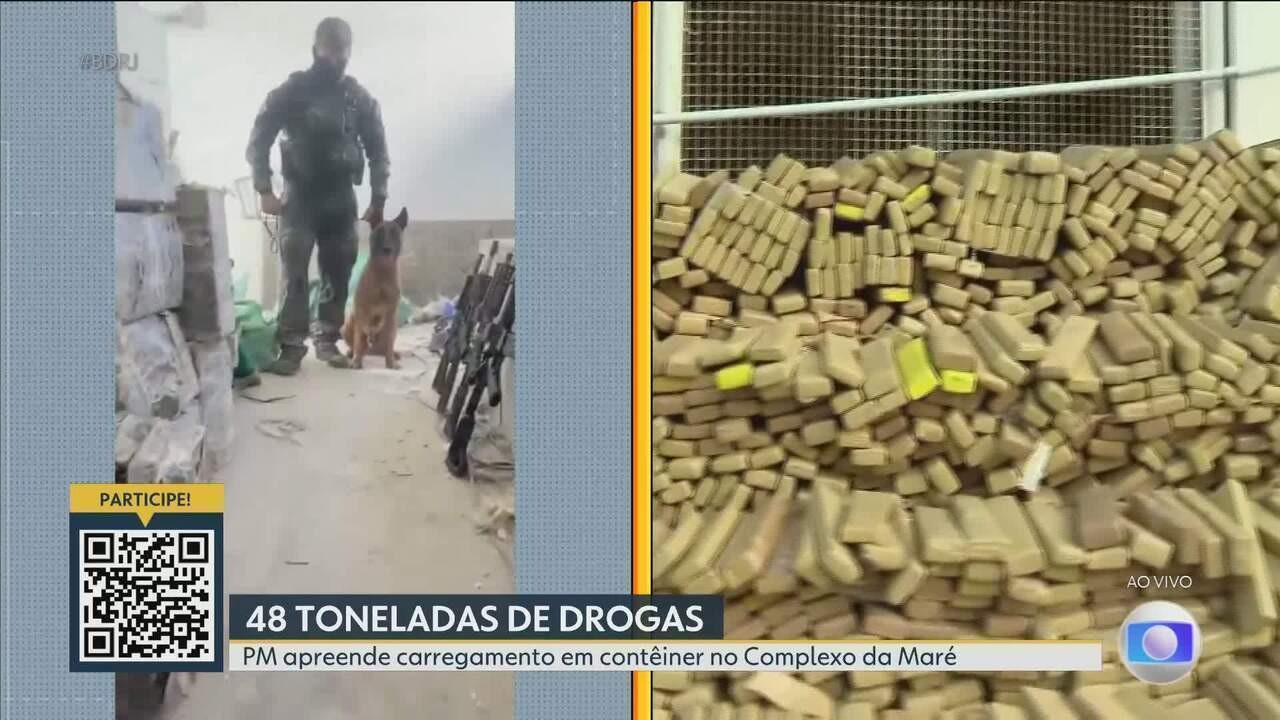 O pastor-belga-malinois que farejou as 48 toneladas de maconha escondidas na Maré