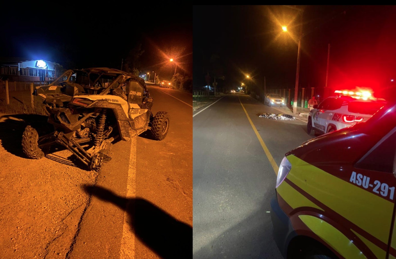 Dois homens são atropelados e mortos por veículo tipo 'gaiola' em Camboriú (SC); motorista fugiu