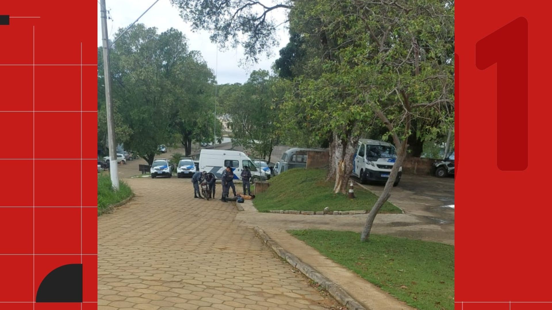 Dupla com moto roubada é detida após seguir GPS e parar por engano dentro de Academia da PM no ES 