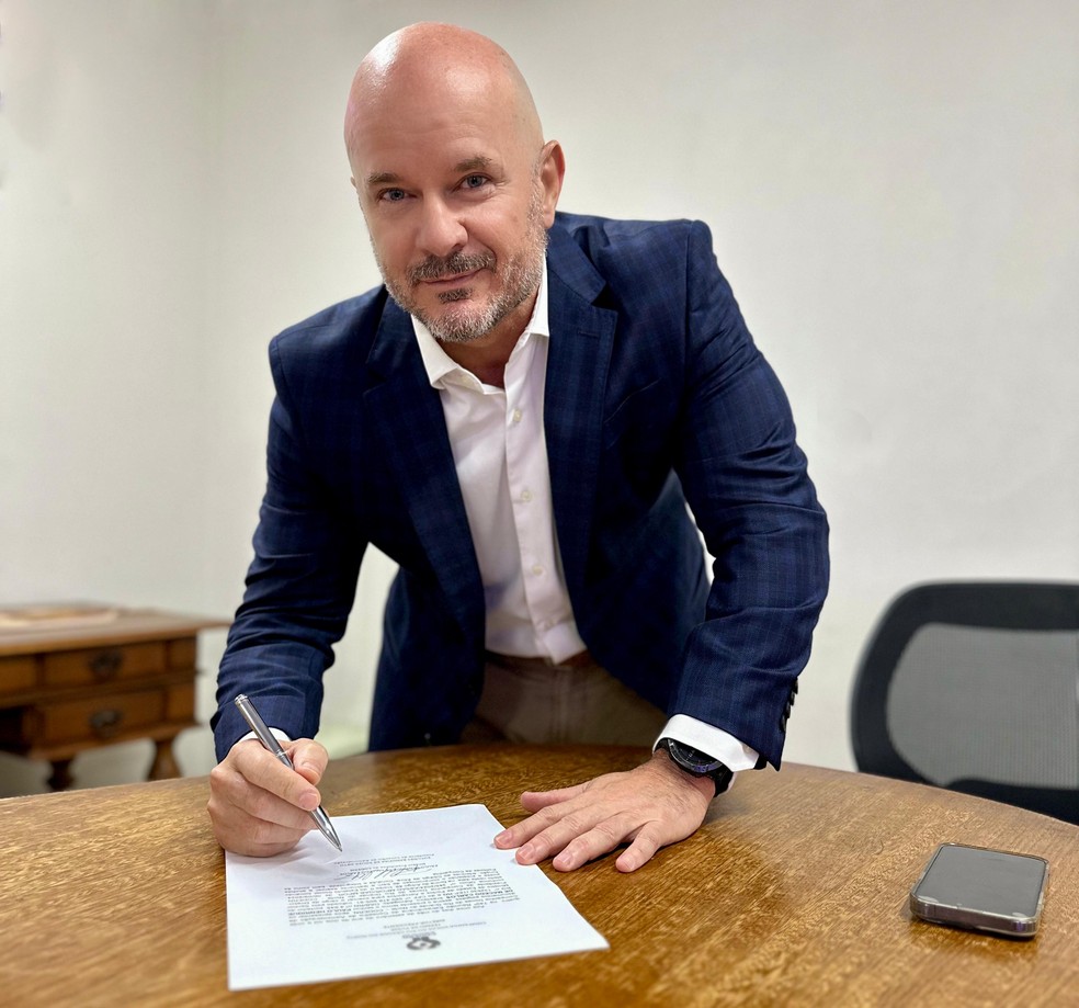 Paulo Henrique de Macedo Carlos é empossado presidente da Codern — Foto: Divulgação