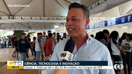 Feira Gurupi+Tech é aberta à comunidade com palestras e exposições de inovação