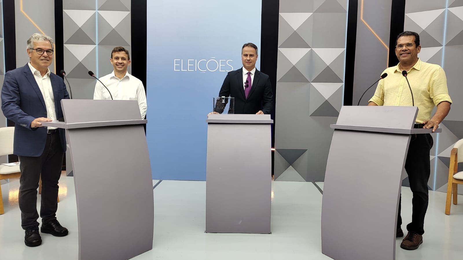 Candidatos ao Senado pelo Acre participam de debate da Rede Amazônica
