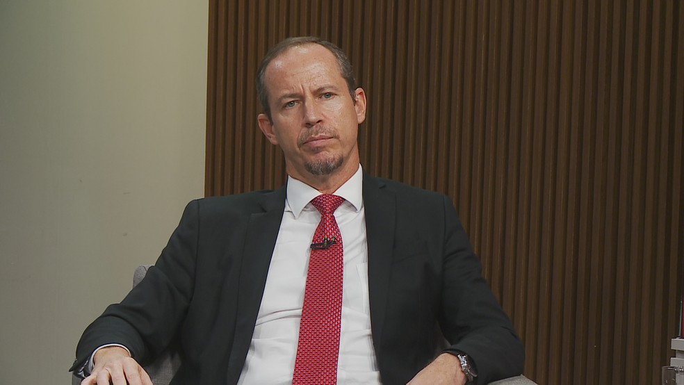 Ricardo Cappelli, em entrevista ao Estúdio i  — Foto: Reprodução/GloboNews