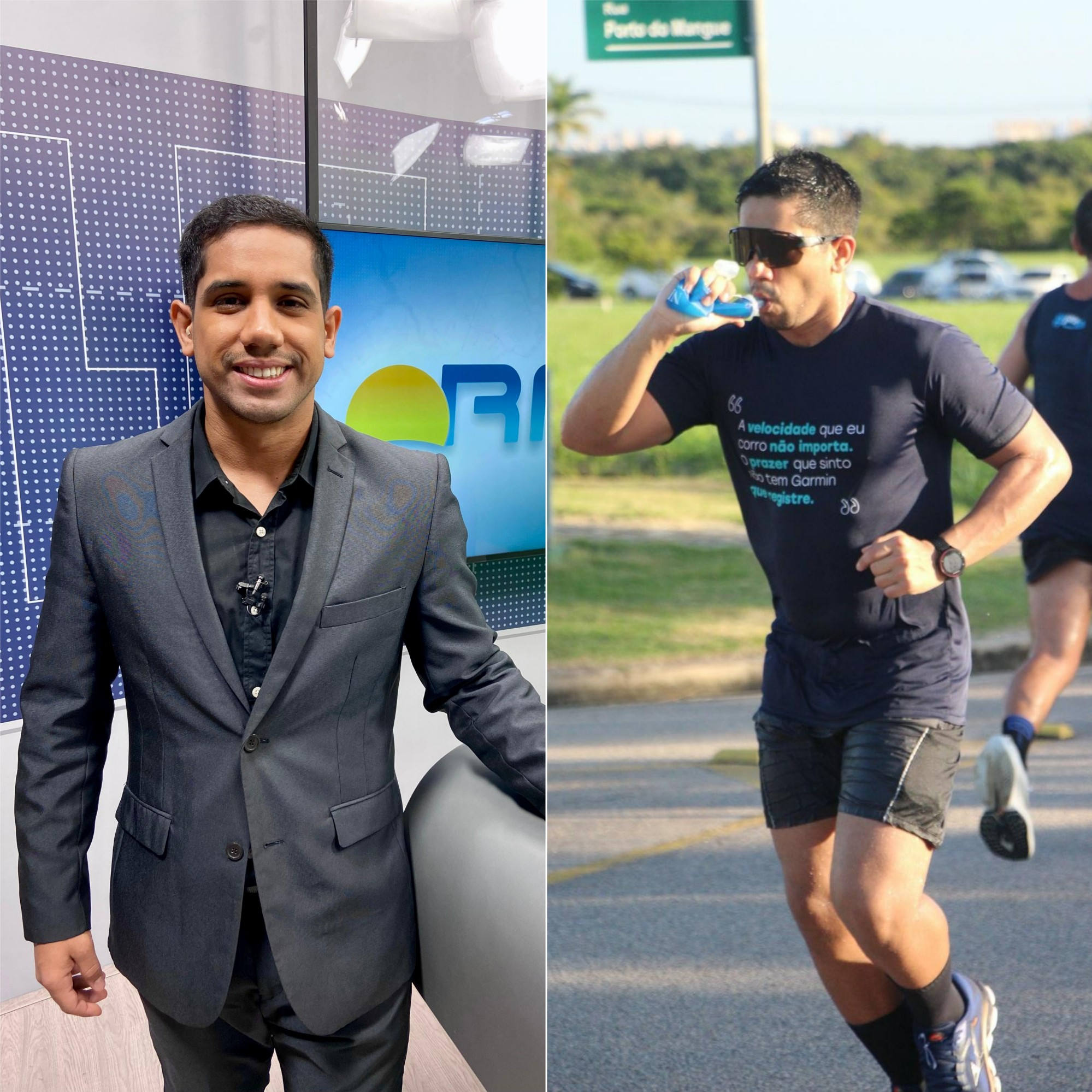 Apresentador da Inter TV vai correr a 'Maratona para Todos' nas Olimpíadas de Paris