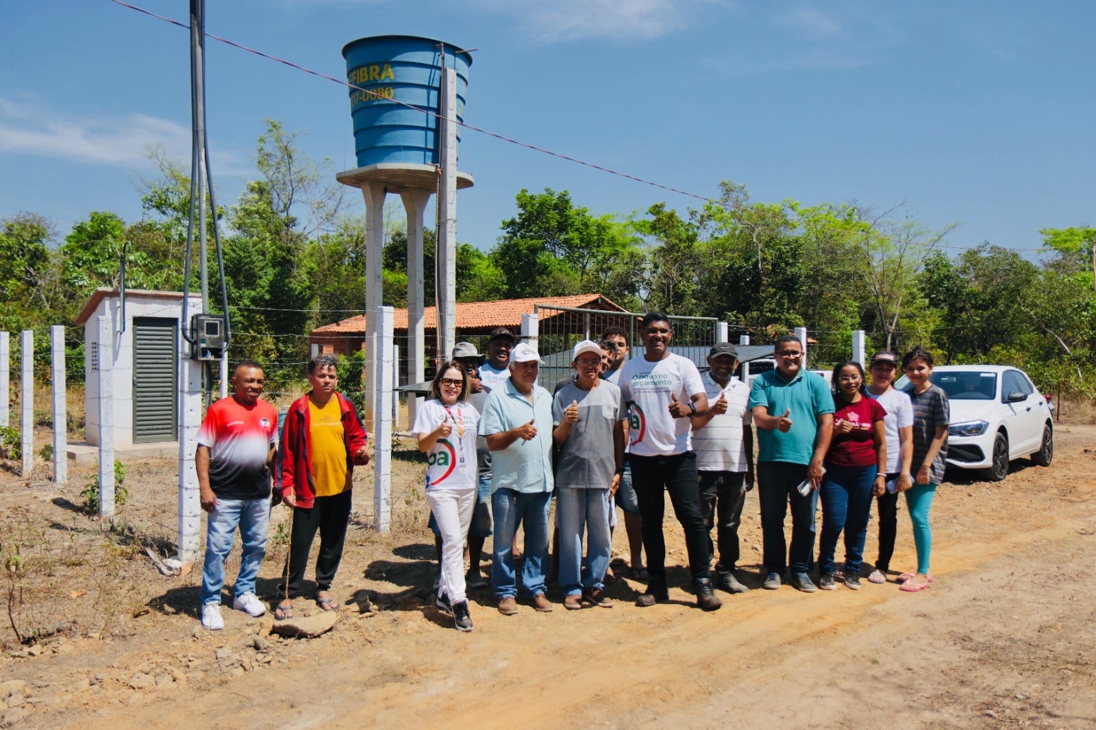 OPA leva abastecimento de água para assentamento em Teresina